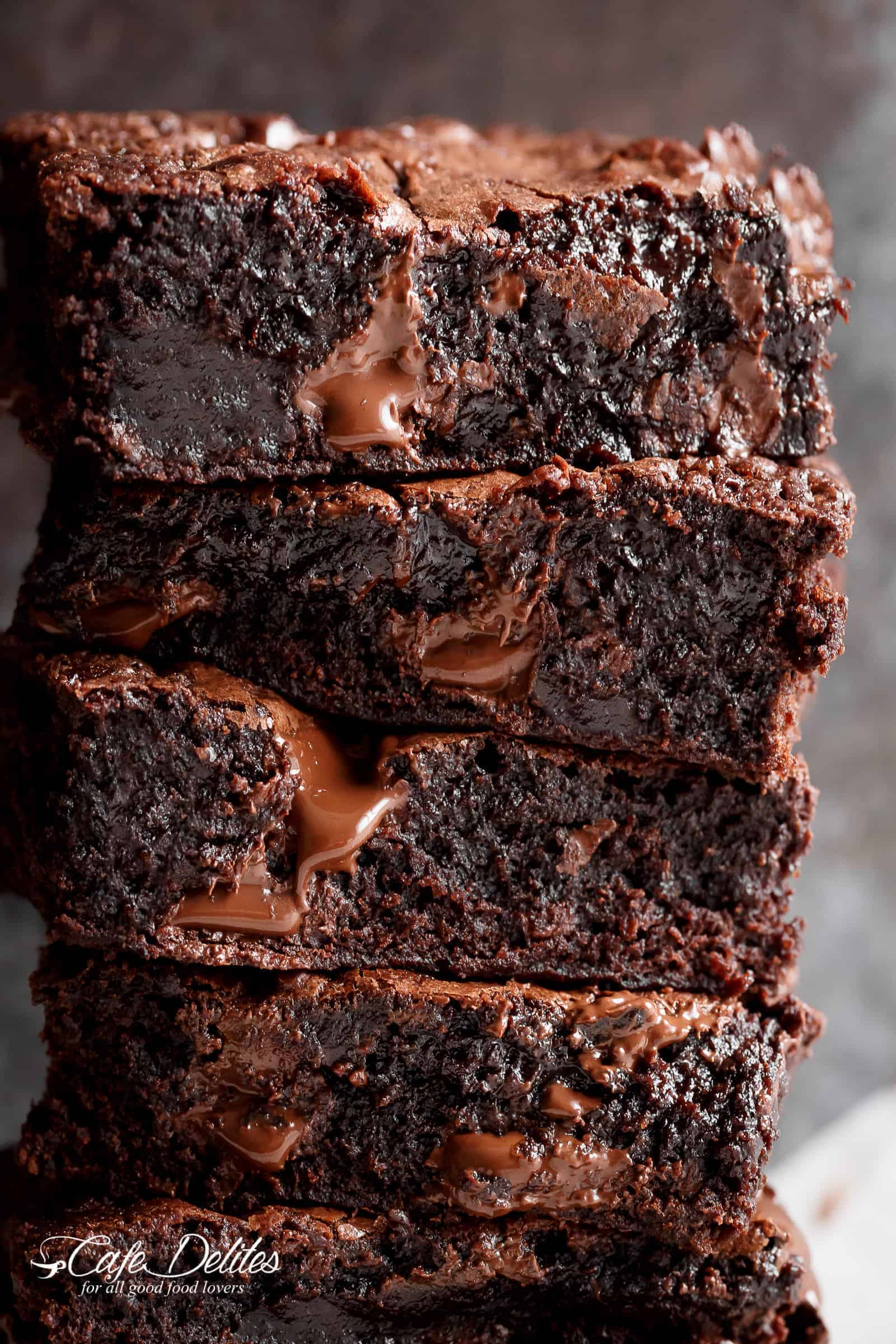 Worlds Best Fudgiest Brownies live up to their name! | cafedelites.com