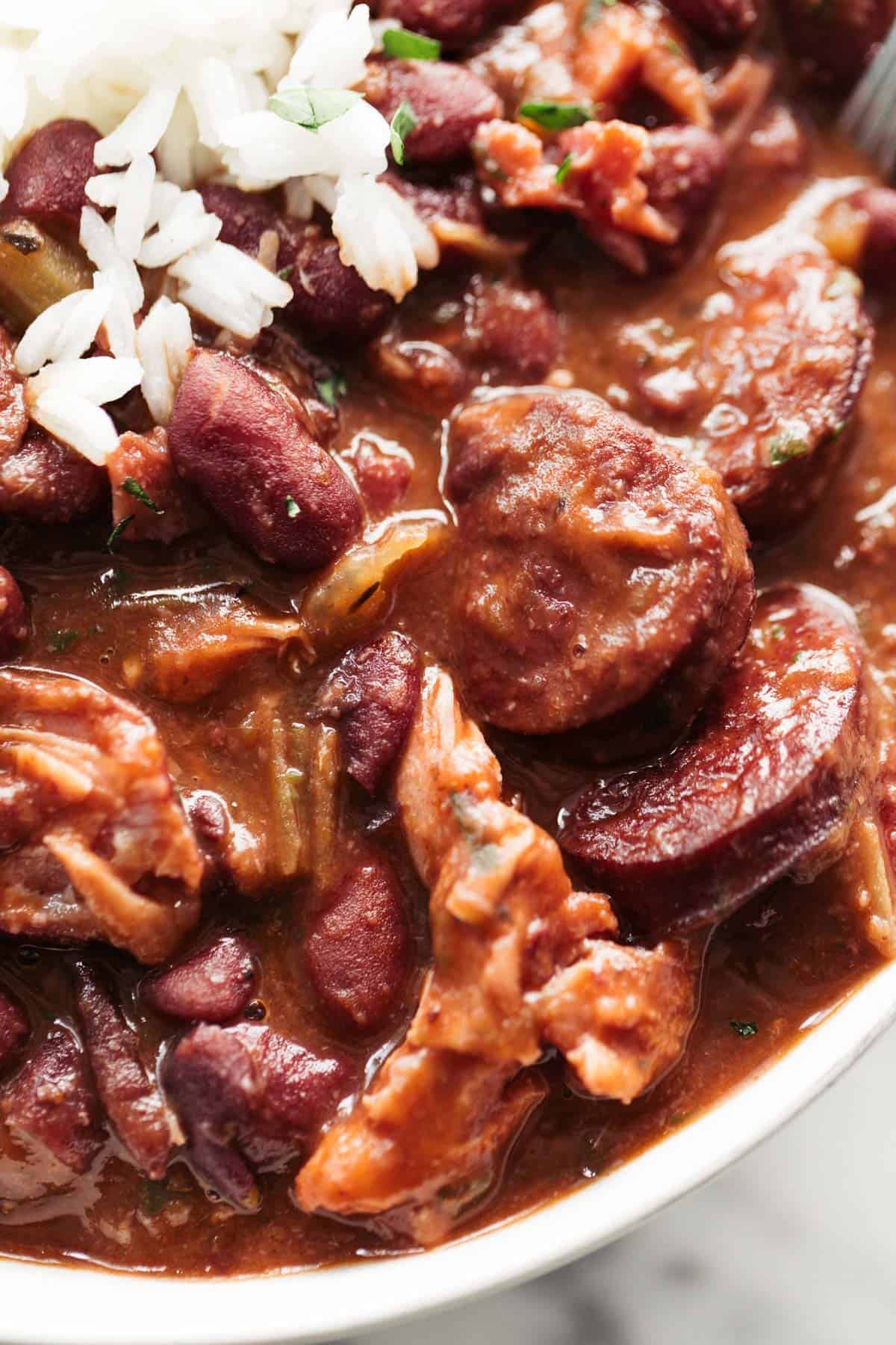 BEST Red Beans and Rice recipe | cafedelites.com