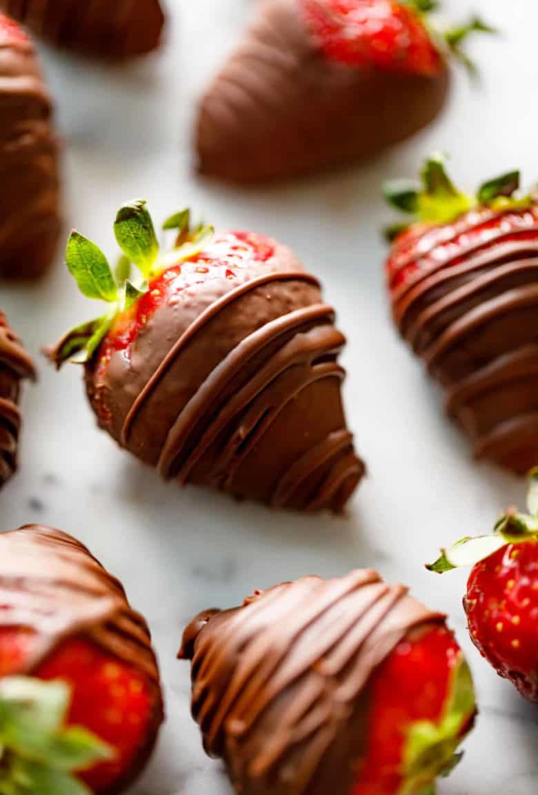 Chocolate Covered Strawberries | cafedelites.com