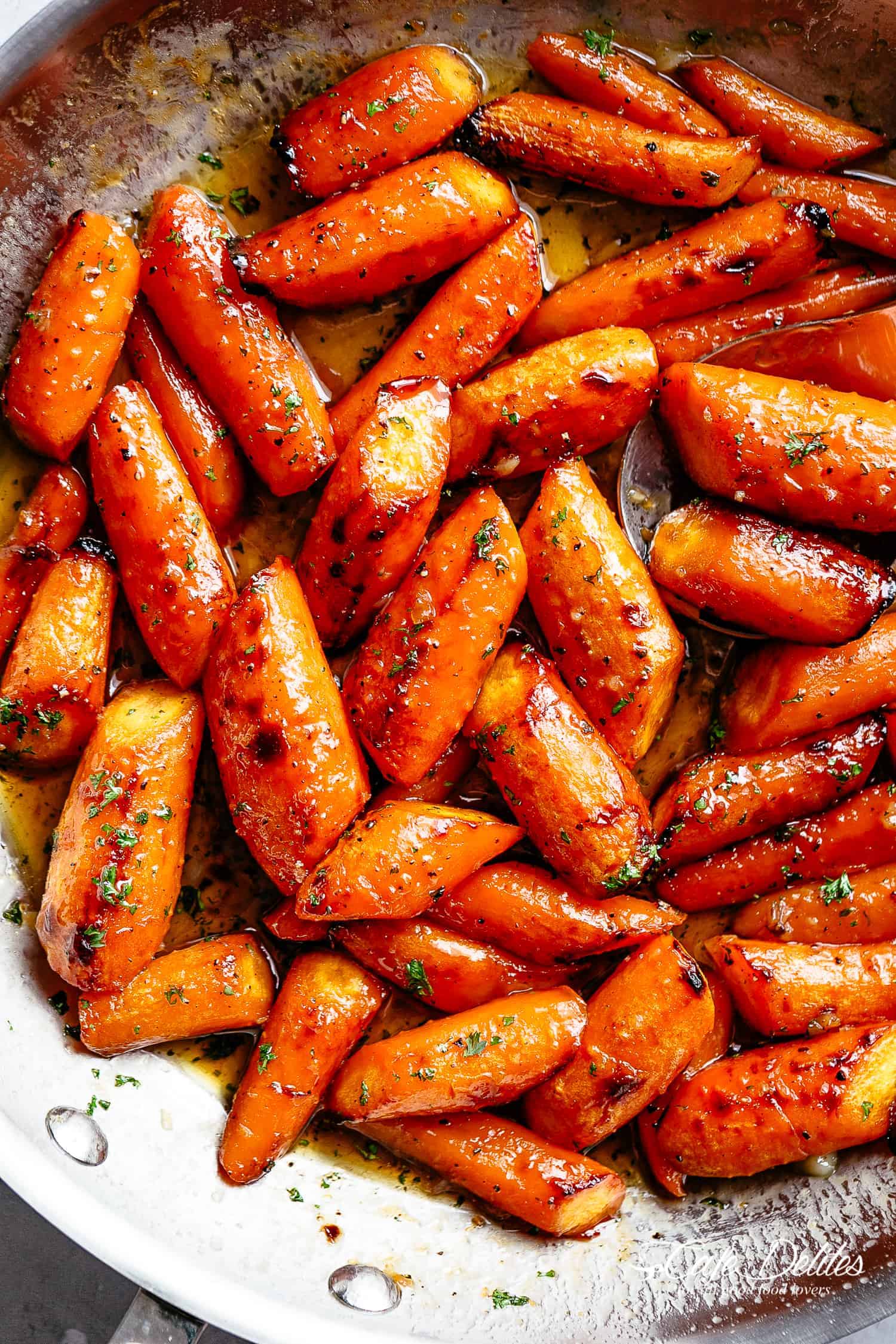 Roasted Carrots with honey glaze